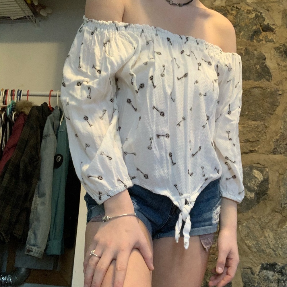 Off the shoulder blouse from brand Rebellion